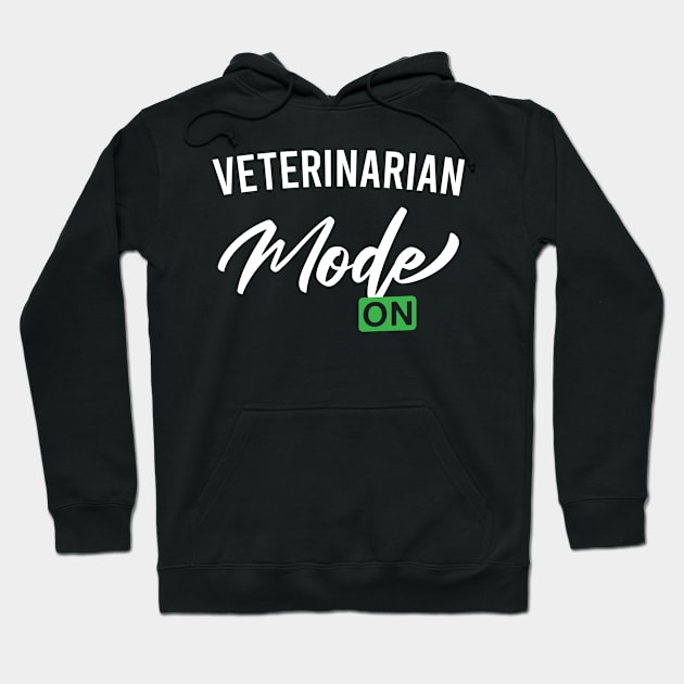 Veterinarian Mode on Hoodie by FOZClothing